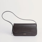 MATRIARQE | Otto Baguette Bag in Leather - Brown | | Baguette Handbags