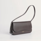 MATRIARQE | Otto Baguette Bag in Leather - Brown | | Baguette Handbags