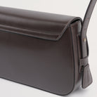 MATRIARQE | Otto Baguette Bag in Leather - Brown | | Baguette Handbags