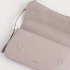 MATRIARQE | Otto Baguette Bag in Leather - Taupe | | Baguette Handbags