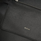 MATRIARQE | Nova Large Shoulder Bag in Leather - Black | | Shoulder Bags