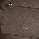MATRIARQE | Nova Large Shoulder Bag in Leather - Brown | | Shoulder Bags