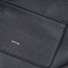 MATRIARQE | Nova Large Shoulder Bag in Leather - Dark Blue | | Shoulder Bags