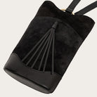 Matriarqe | Eos Crossbody Bag in Suede - Black | Black | Cross Body Bags