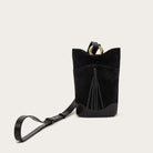 Matriarqe | Eos Crossbody Bag in Suede - Black | Black | Cross Body Bags