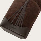 Matriarqe | Eos Crossbody Bag in Suede - Brown | | Cross Body Bags