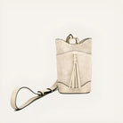 Matriarqe | Eos Crossbody Bag in Suede - Panna | | Cross Body Bags