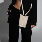 Matriarqe | Eos Crossbody Bag in Suede - Panna | | Cross Body Bags