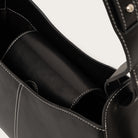 Matriarqe | Ida Shoulder Bag in Leather - Black | | Shoulder Bags