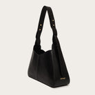 Matriarqe | Ida Shoulder Bag in Leather - Full Black | | Shoulder Bags