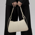 Matriarqe | Ida Shoulder Bag in Leather - Ivory | | Shoulder Bags
