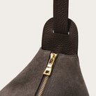 MATRIARQE | Nova Large Shoulder Bag in Suede - Mocha Brown | | Shoulder Bags